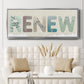 Renew Your Soul - Floater Framed Canvas Print