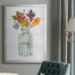 Harvest Home Leaves II - Modern Framed Canvas Print