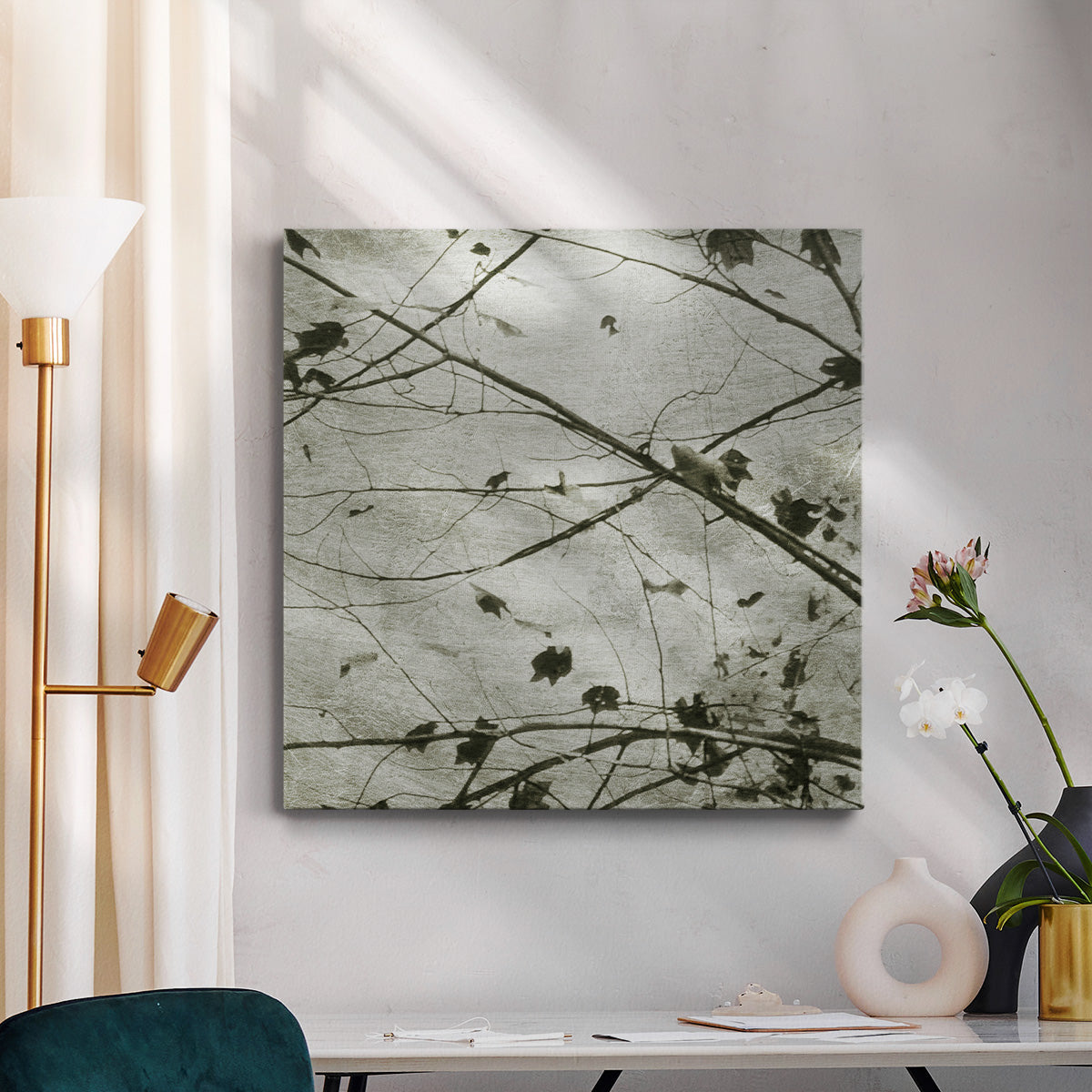 Laced Sky IV - Canvas Art Print