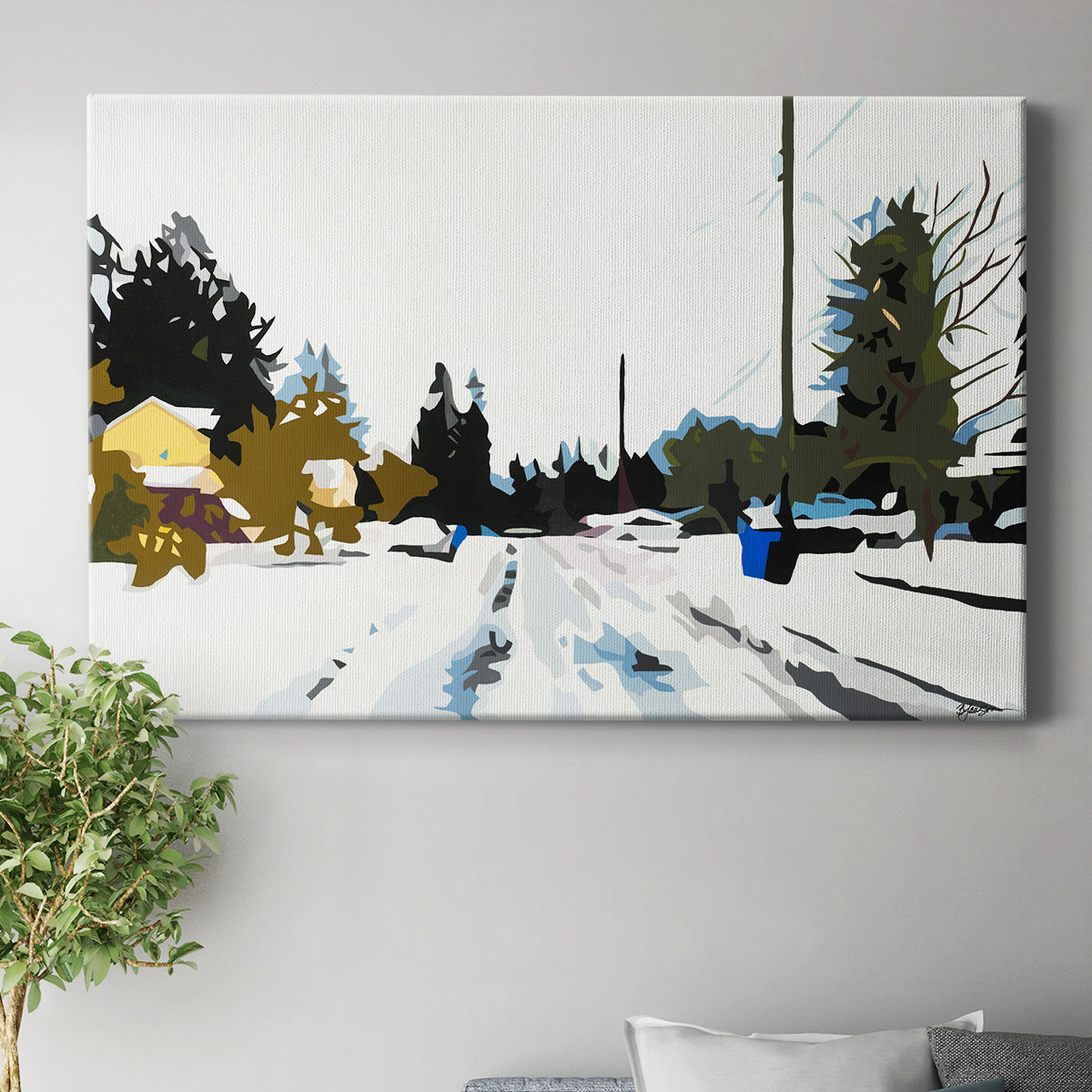 Winterhood Premium Gallery Wrapped Canvas - Ready to Hang