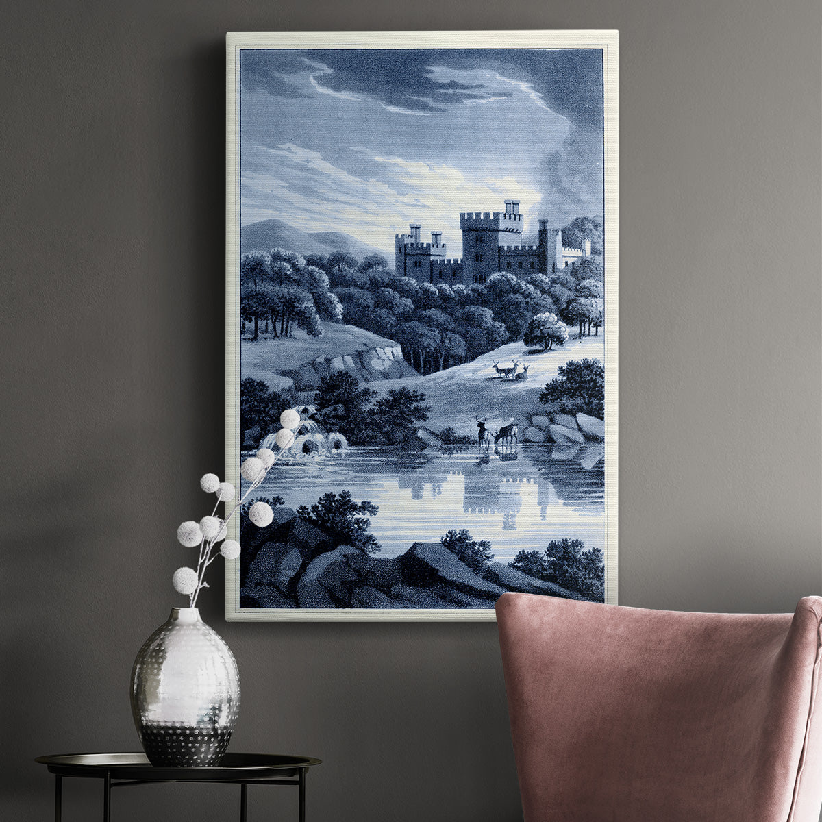 Estate View II Premium Gallery Wrapped Canvas - Ready to Hang