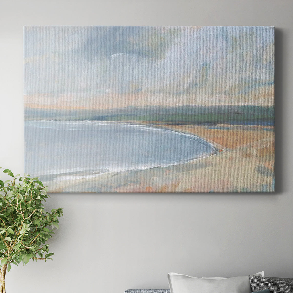 Coastal Study II Premium Gallery Wrapped Canvas - Ready to Hang