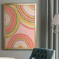 Abstract Rainbow I - Modern Framed Canvas Print