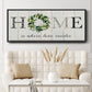 Love Resides - Floater Framed Canvas Print