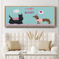 Valendogs Collection C - Floater Framed Canvas Print