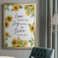 Grace Given Here - Modern Framed Canvas Print