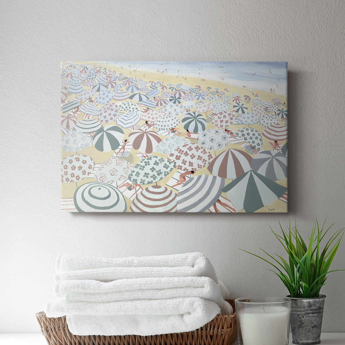 Subtle Beach - Canvas Art Print