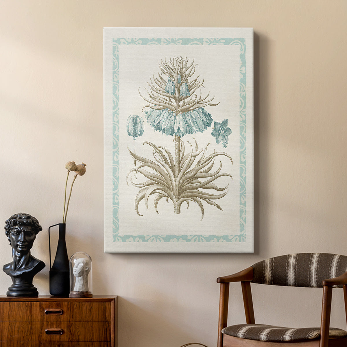 Willow Blue Besler II - Canvas Art Print