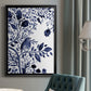 Indigo Song I - Modern Framed Canvas Print