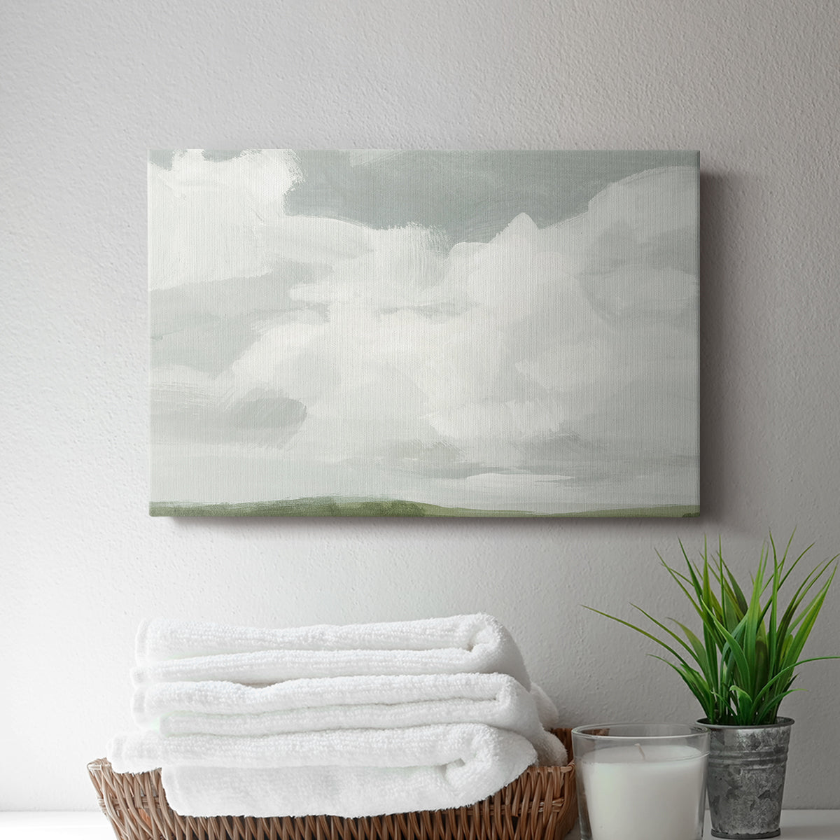 Gray Stone Sky I - Canvas Art Print