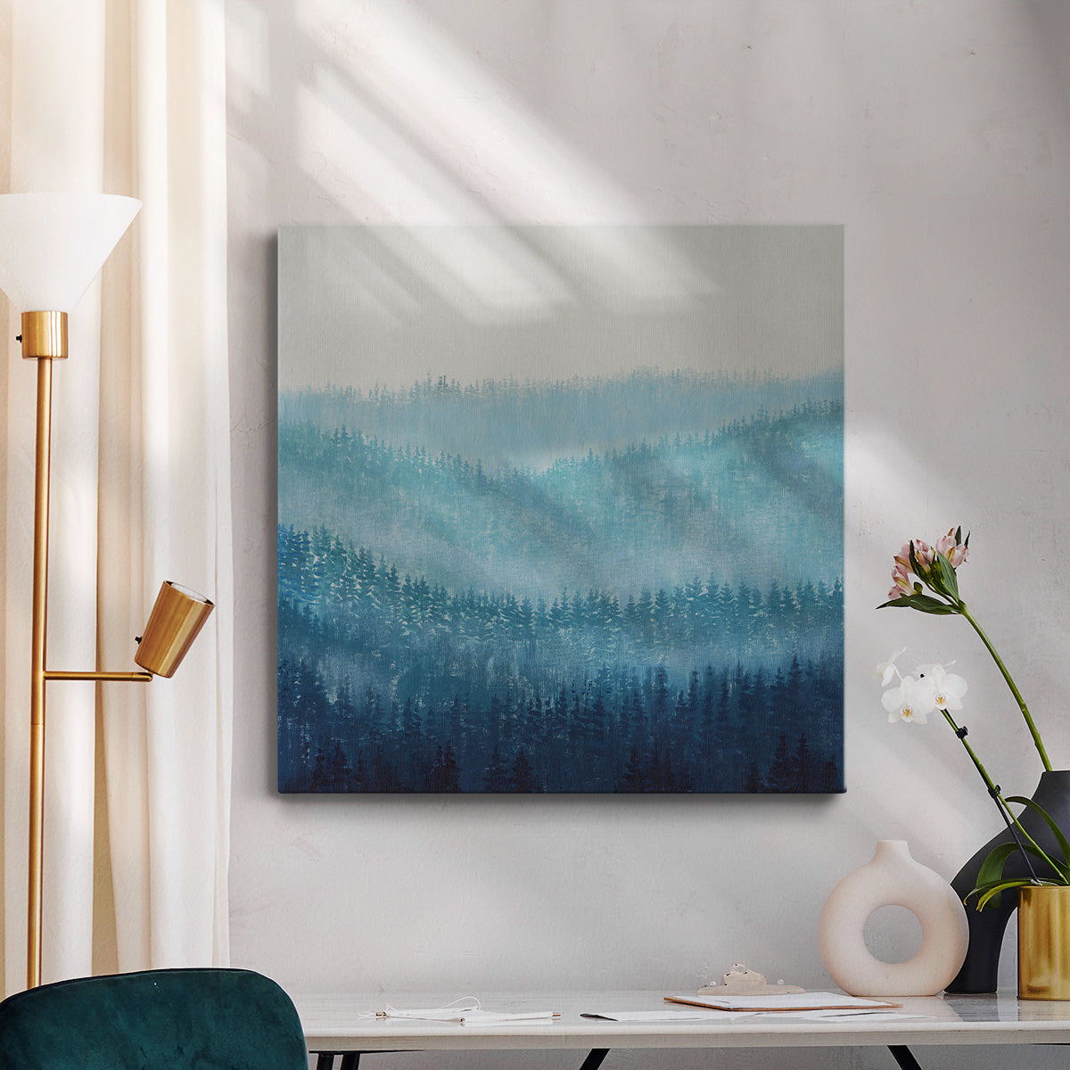 Smoky Ridge I - Canvas Art Print