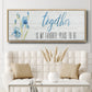 Together - Floater Framed Canvas Print