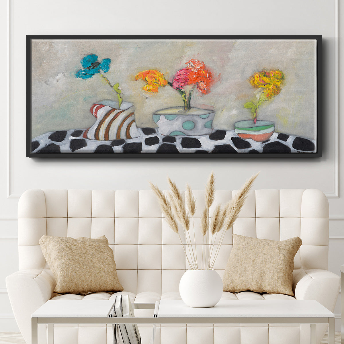 Three Amigos - Floater Framed Canvas Print