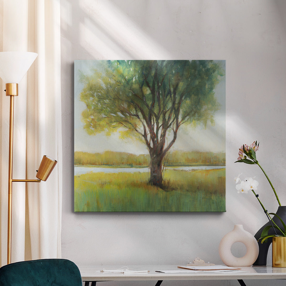 Shade Tree II-Premium Gallery Wrapped Canvas - Ready to Hang