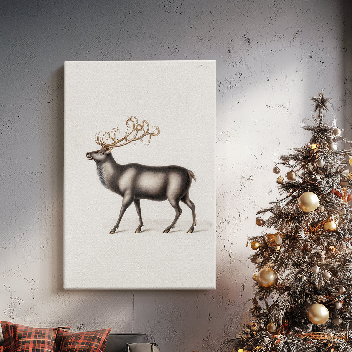 Snowwhite Carols Square - Canvas Art Print