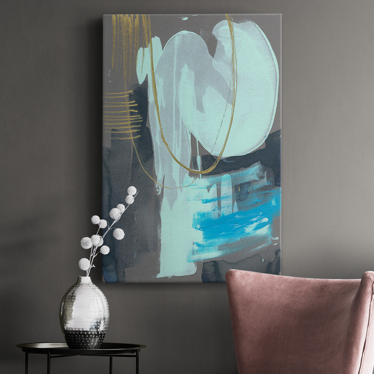 Swivel II Premium Gallery Wrapped Canvas - Ready to Hang