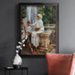 The Fountain Villa Torlonia, Frascati, Italy - Ornate Framed Canvas Print