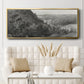 East Rock, New Haven - Floater Framed Canvas Print