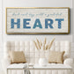 Grateful Heart - Floater Framed Canvas Print