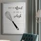 Take A Whisk - Modern Framed Canvas Print