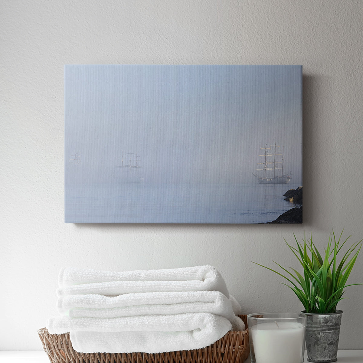 In the Mist - Canvas Art Print