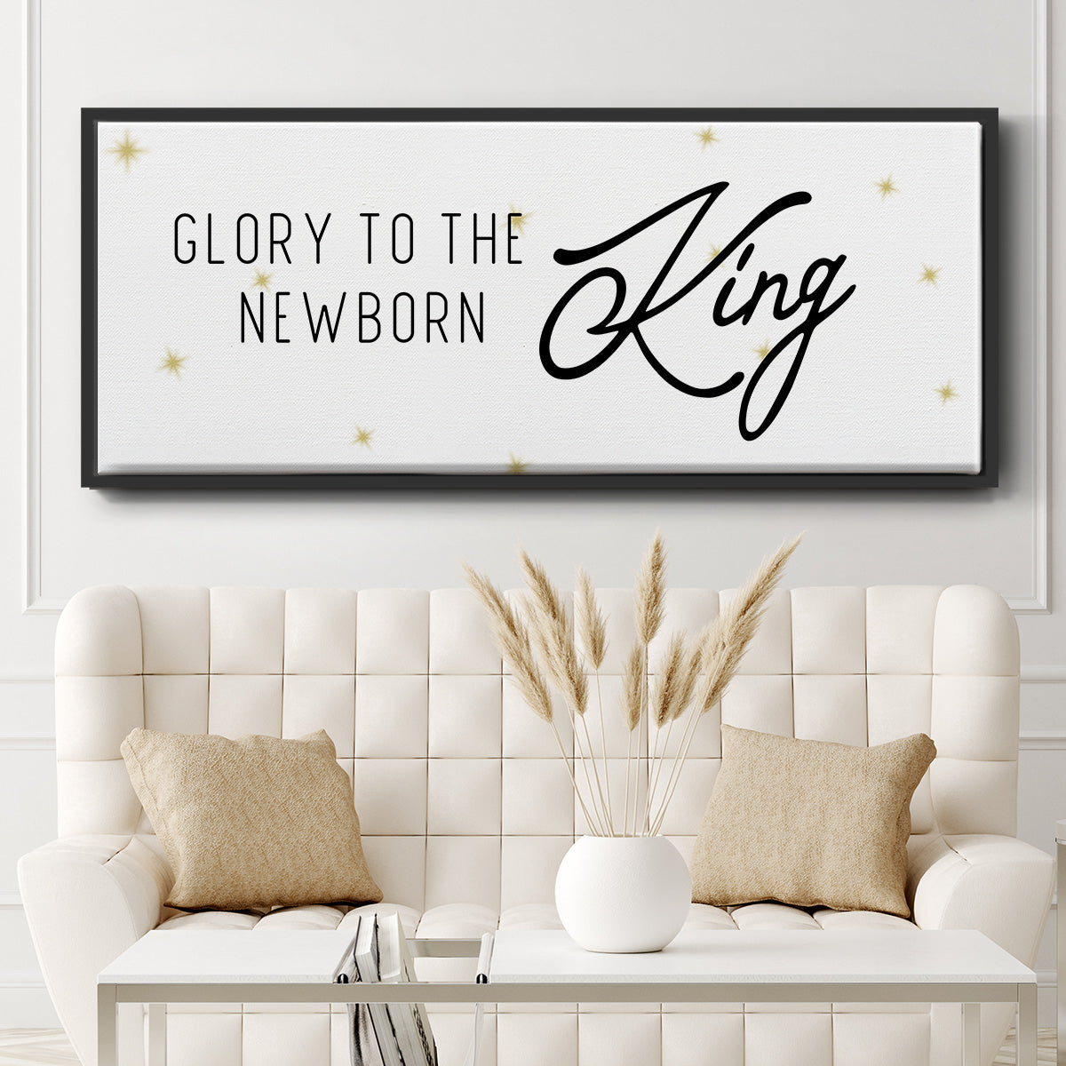 Glory - Floater Framed Canvas Print