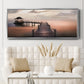 Early Morning Maldives - Floater Framed Canvas Print