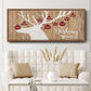 Dashing Through The Snow - Floater Framed Canvas Print