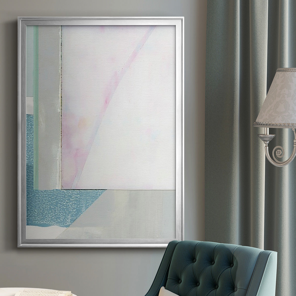 Couturier III - Modern Framed Canvas Print