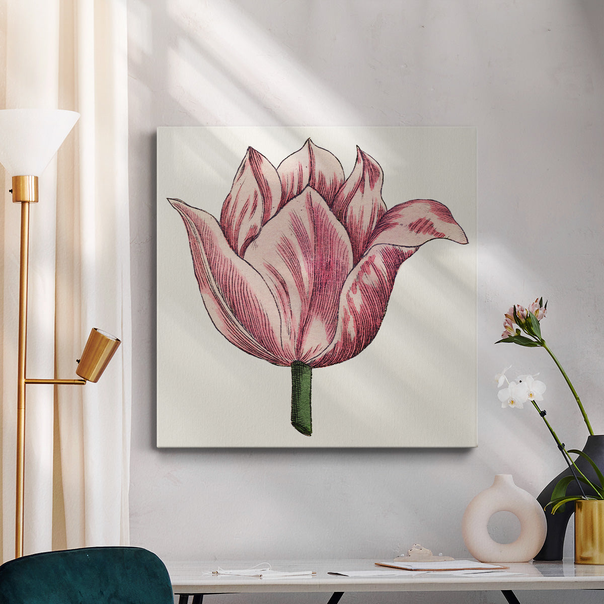 Tulip Garden VII - Canvas Art Print