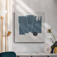 Blue Felt IV - Canvas Art Print