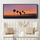 Sunset of Santa Monica - Floater Framed Canvas Print