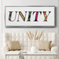 Unity - Floater Framed Canvas Print