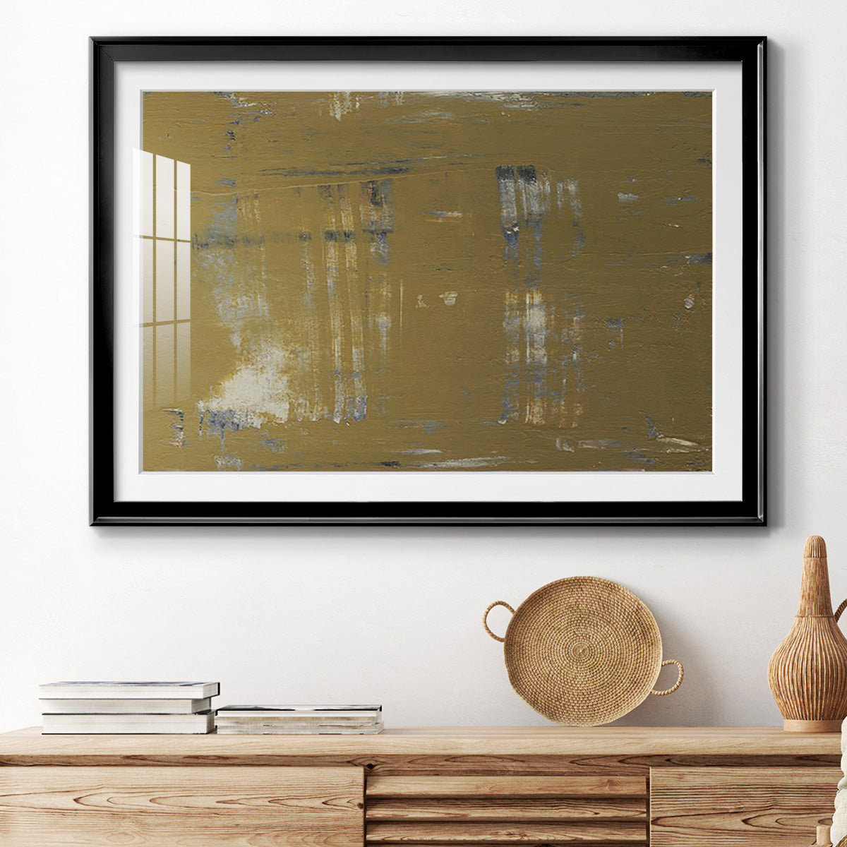 Mystique Abstract II - Modern Framed Art Print