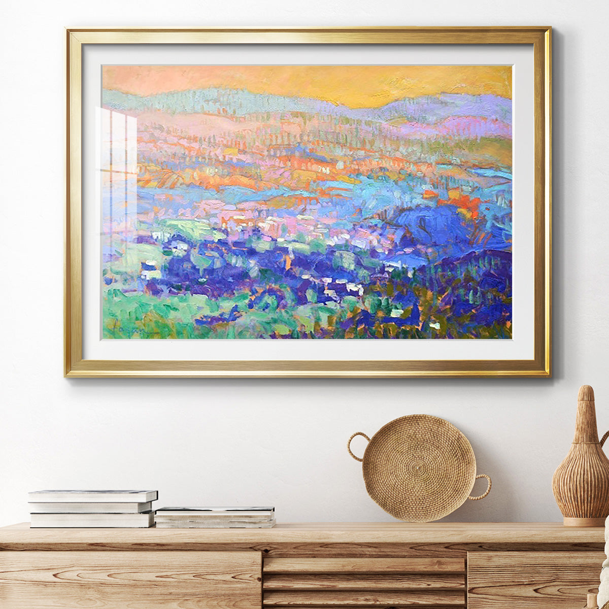 Meet Me and the Edge of Dreams Premium Framed Print - Ready to Hang