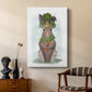 Rabbit Carrot Hat - Canvas Art Print