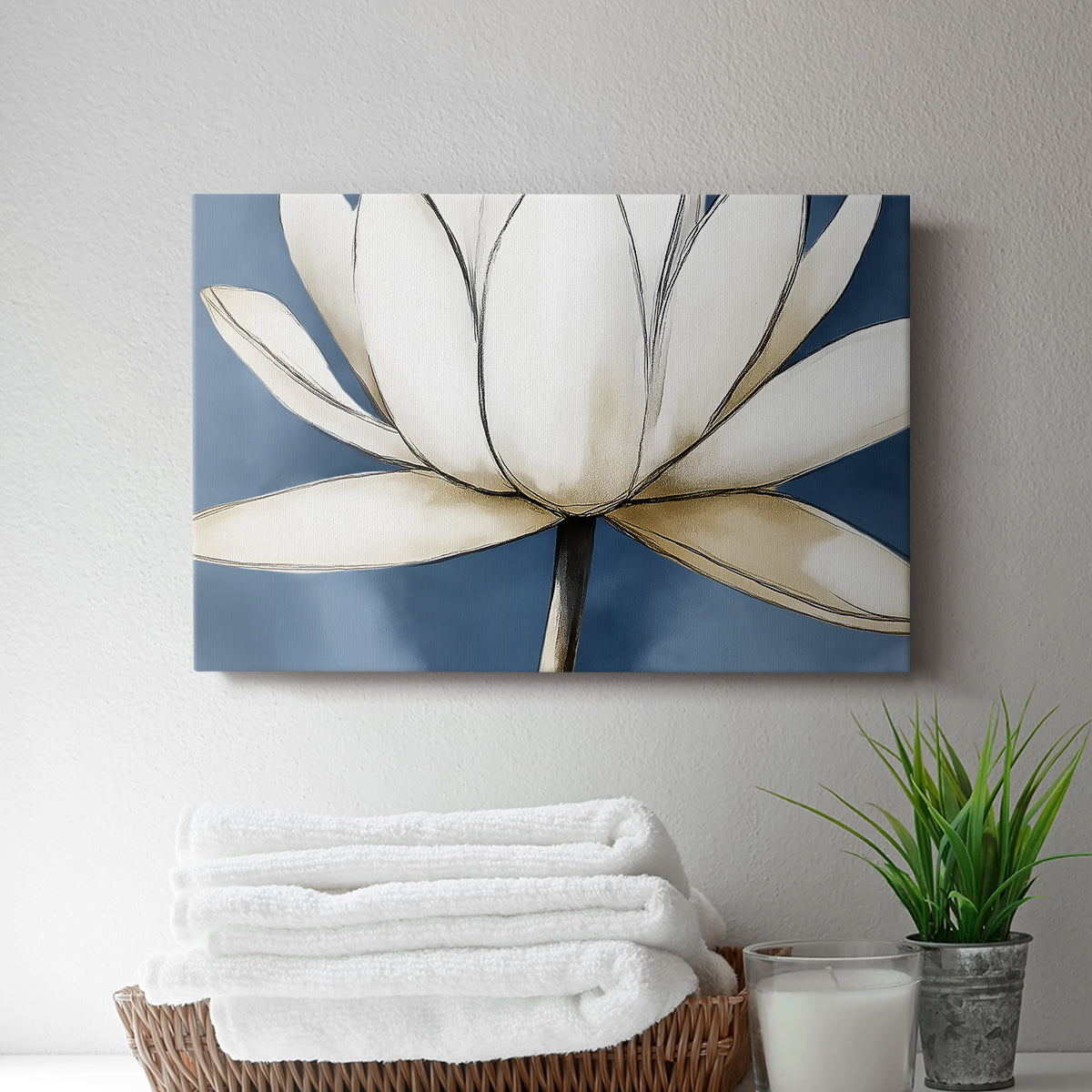 Floral Watercolor XIX - Canvas Art Print