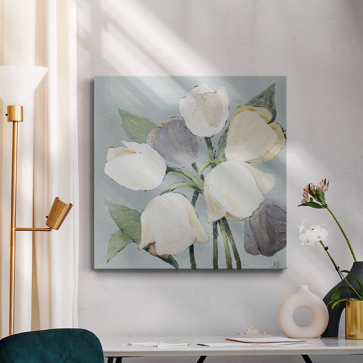 French Tulips I - Canvas Art Print