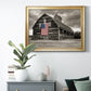 Modern Barn III - Modern Framed Canvas Print
