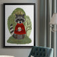 Hot Chocolate Raccoon - Modern Framed Canvas Print