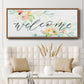 Welcome - Floater Framed Canvas Print