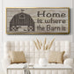 Home & Farm III - Floater Framed Canvas Print