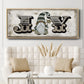 Winter Wonderland Friend Joy - Floater Framed Canvas Print