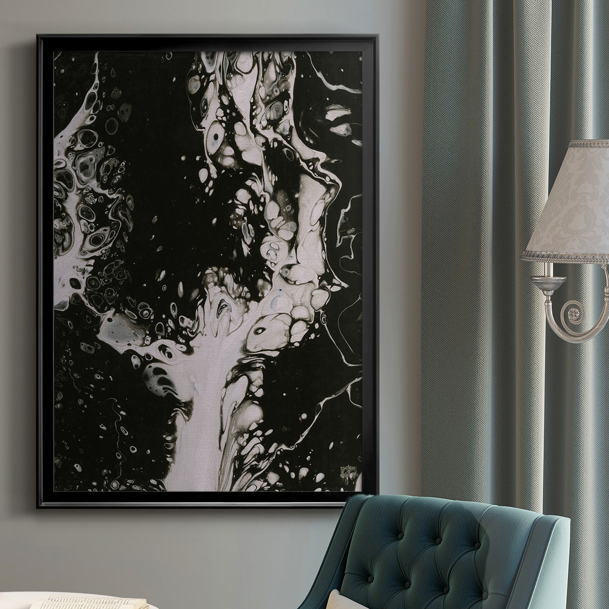 C37 - Modern Framed Canvas Print