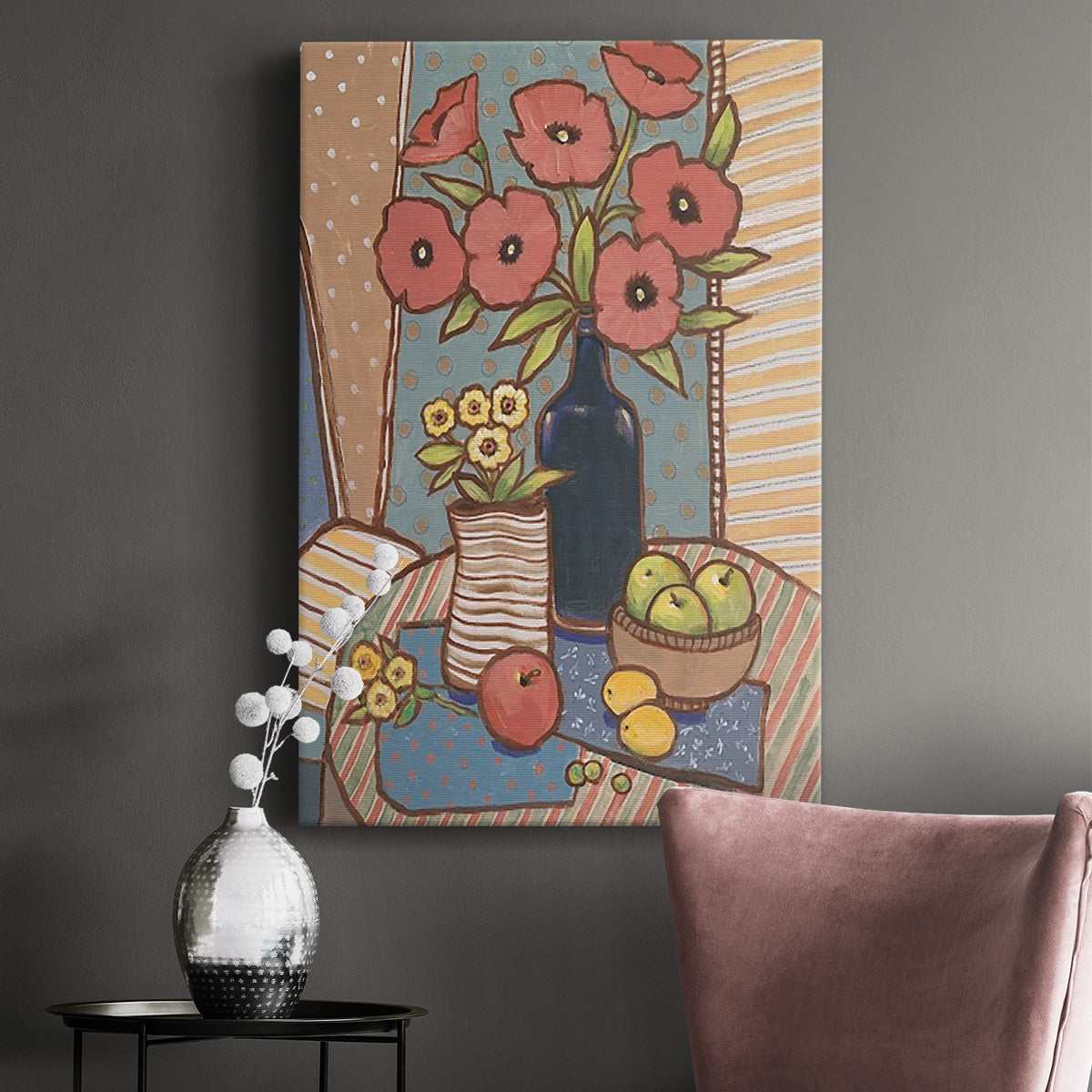 Table Still Life I - Canvas Art Print