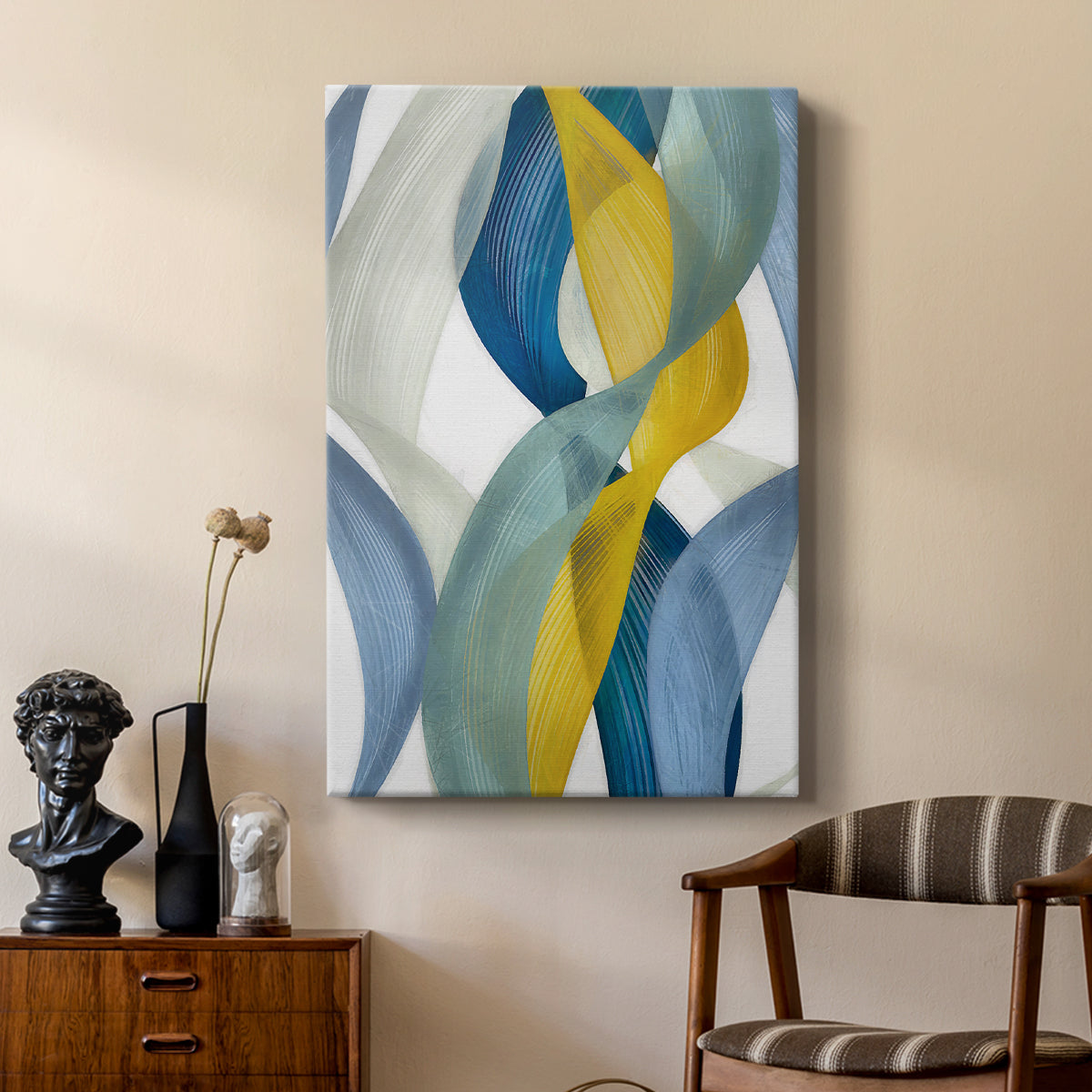 Horizontal Bands II - Canvas Art Print
