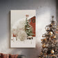 Silver Carol of Snow - Canvas Art Print