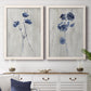 Indigo Botanical III - Barnwood Framed Canvas Set