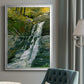 Kent Falls - Modern Framed Canvas Print