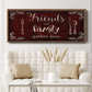 Friends and Family - Floater Framed Canvas Print
